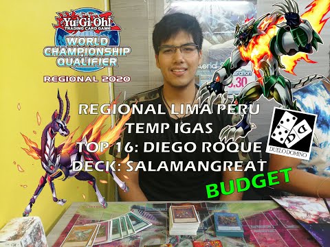 REGIONAL LIMA PERU TEMP IGAS TOP16 - DIEGO ROQUE DECK SALAMANGREAT (BUDGET)