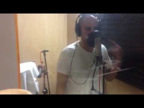 Apolo grabando nuevo track de 24Kilates...(Prod. Dj Kanzer) 24/5/2013