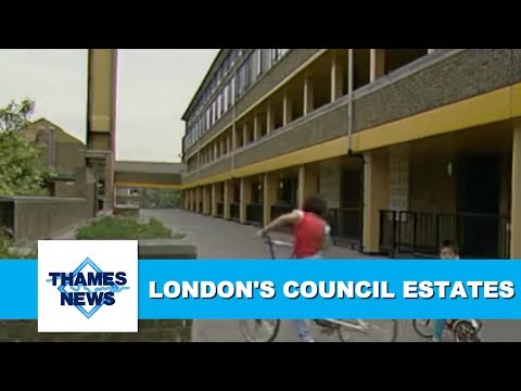 London's Council Estates during the 1980s/90s | Social housing | Poverty | Vandalism