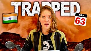 63🇮🇳 Trapped in a Himalayan Sandstorm! 😱 (We Didn’t See This Coming)