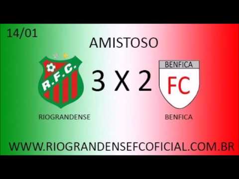 Amistoso sub 19 - RIOGRANDENSE 3x2 Benfica/SM - 14/01/2017