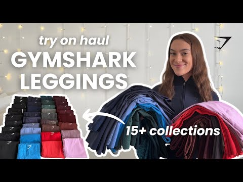 GYMSHARK LEGGINGS TRY ON HAUL & REVIEW - 15+ COLLECTIONS 🦈 CODE ‘TORIFIT10’