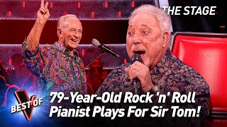 Stan Urban sings ‘Little Queenie’ &amp; &#39;Great Balls Of Fire&#39; with Sir Tom | The Voice Stage #83