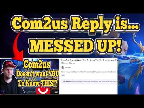 Com2us Messed UP BIG TIME?! - Summoners War