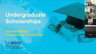 UC Davis Scholarship Workshop