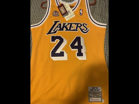 Kobe Bryant Authentic Jersey Mitchell And Ness Review