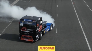 Drag race: Range Rover Sport SVR vs BTRC MAN Racing Truck