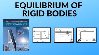 [Statics] Equilibrium of Rigid Bodies 2D Problems