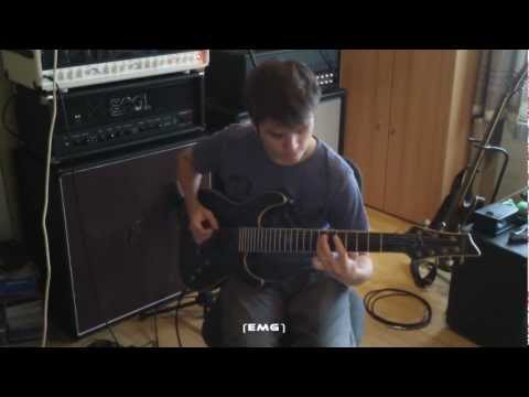 7 string Blackouts AHB-1 vs EMG 81-7 (comparison in metal mix)