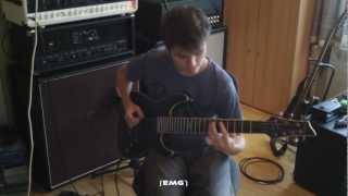 Video thumbnail for 7 string Blackouts AHB-1 vs EMG 81-7 (comparison in metal mix) by Thevon