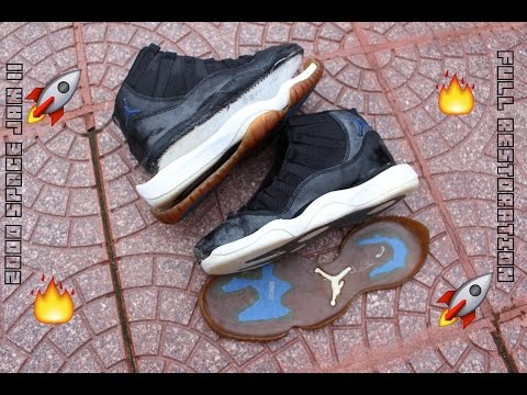 2000 OG Air Jordan 11 (XI) Space Jam FULL RESTORATION
