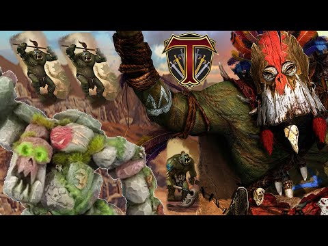 Wurrzag's HORDES! Savage Time! Tomb Kings vs Greenskins - Total War Warhammer 3
