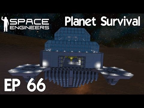 Space Engineers Planets - Ep 66 New Interior Lighting