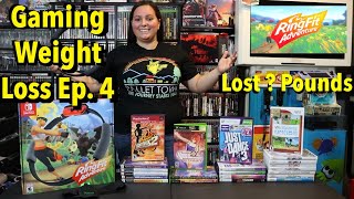 Lose Weight by Playing Video Games?! Weight Loss Journey - Ep. 4 (Ring Fit Adventure, DDR, + More)