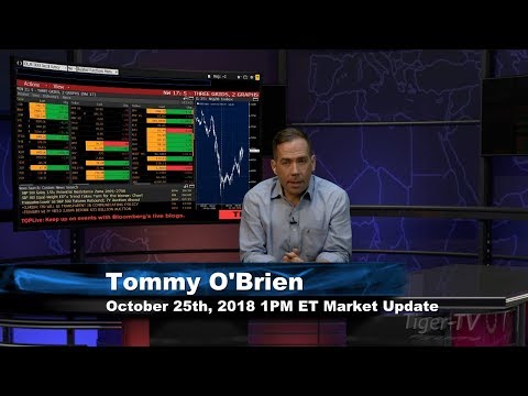 October 25th 1PM ET Market Update with Tommy O'Brien on TFNN