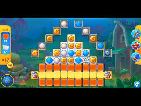 Fishdom. 7271 level no boosters and diamonds