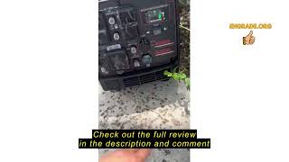 Review PowerSmart 3600W Portable Inverter Generator, Whisper Quiet Generator for Home Use, RV Ready,