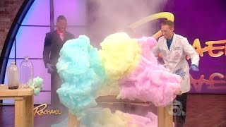 Exploding Foam Science on Rachael Ray with Jeff Vinokur &amp; Nick Cannon