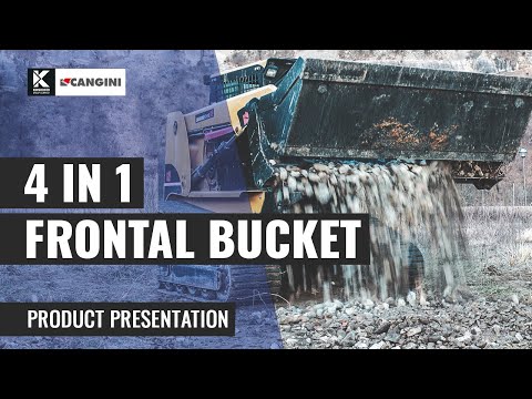4 in 1 Frontal Bucket | Cangini Benne