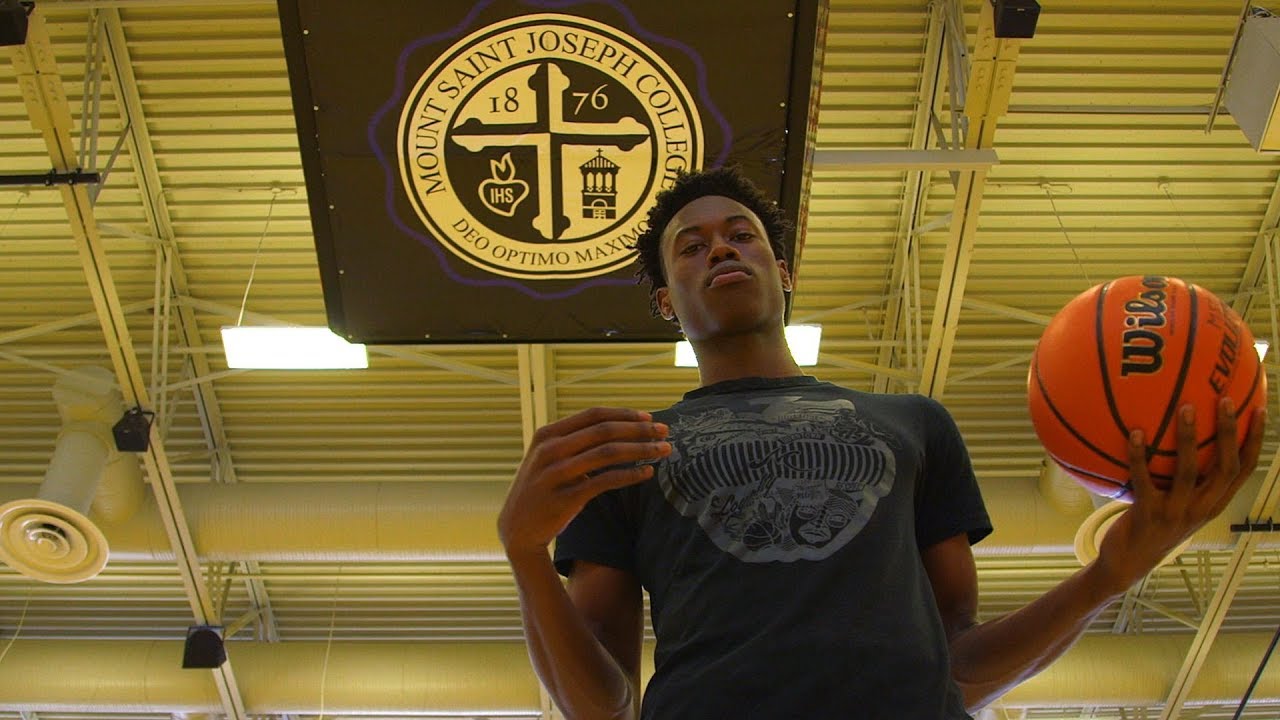 Jalen Smith - Mount Saint Joseph Forward - Highlights/Interview