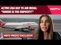 Lisa Ray Air India Row Actor Lisa Ray Demands Money Back Air India Says Ticket Non Refundable