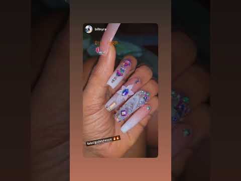 Acrylic #acrylicnails #hashtags #nailart #owerriimostate #nailartdesigns #nailsbyhansom