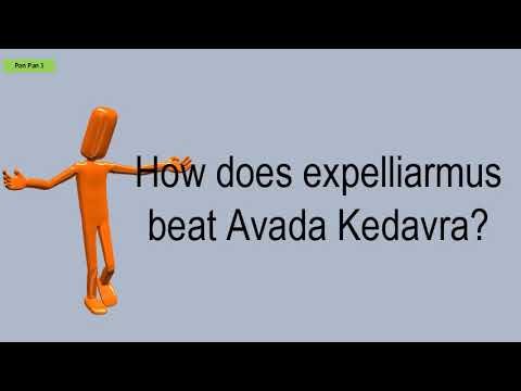 How Does Expelliarmus Beat Avada Kedavra?