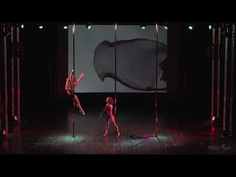 POLE ART ITALY 2023 - DOUBLE JUNIORS 2ND PLACE - ALICE BIROCCO & ALESSIA BIROCCO ITALY