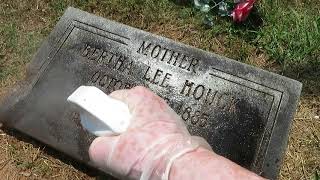 Cleaning Grave Markers