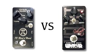 Video thumbnail for Vick Audio 73 Ram's Head vs. Wampler Velvet Fuzz by shnobel