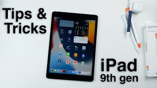 How to use iPad 9th Gen + Tips/Tricks!