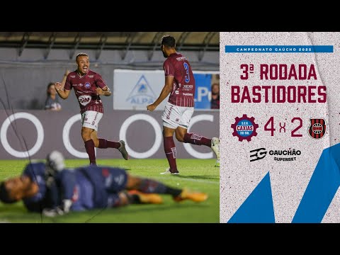 3ª RODADA GAUCHÃO 2025 | S.E.R. CAXIAS 4 x 2 G.E. Brasil | Bastidores TV GRENÁ