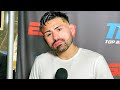 A GUTTED JOSE RAMIREZ TALKS TOUGH LOSS TO JOSH TAYLOR & WHAT WENT WRONG IN FIGHT - FULL POST FIGHT
