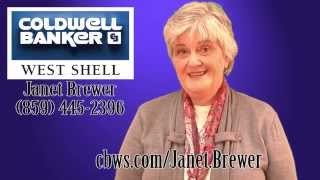 preview picture of video 'Northern Kentucky Real Estate Agent - Janet Brewer, NKy Real Estate agent with CBWS'