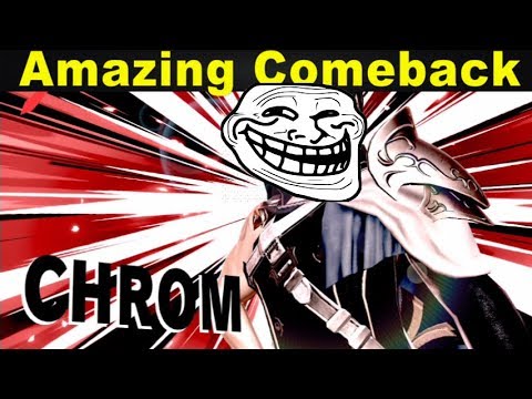 Super Smash Bros Ultimate Chrom Amazing Comeback / Rage Quit Compilation