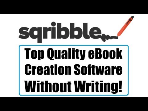 Sqribble Review Demo Bonus - Top Quality eBook Creation Software Without Writing Video