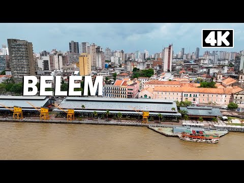 BELÉM VIEW FROM ABOVE | 4K