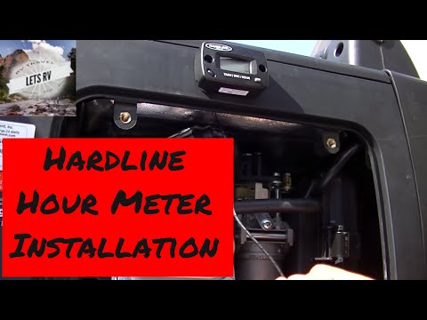 Hardline Hour Meter Installation