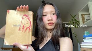 how I journal to have my life together (simple & efficient)