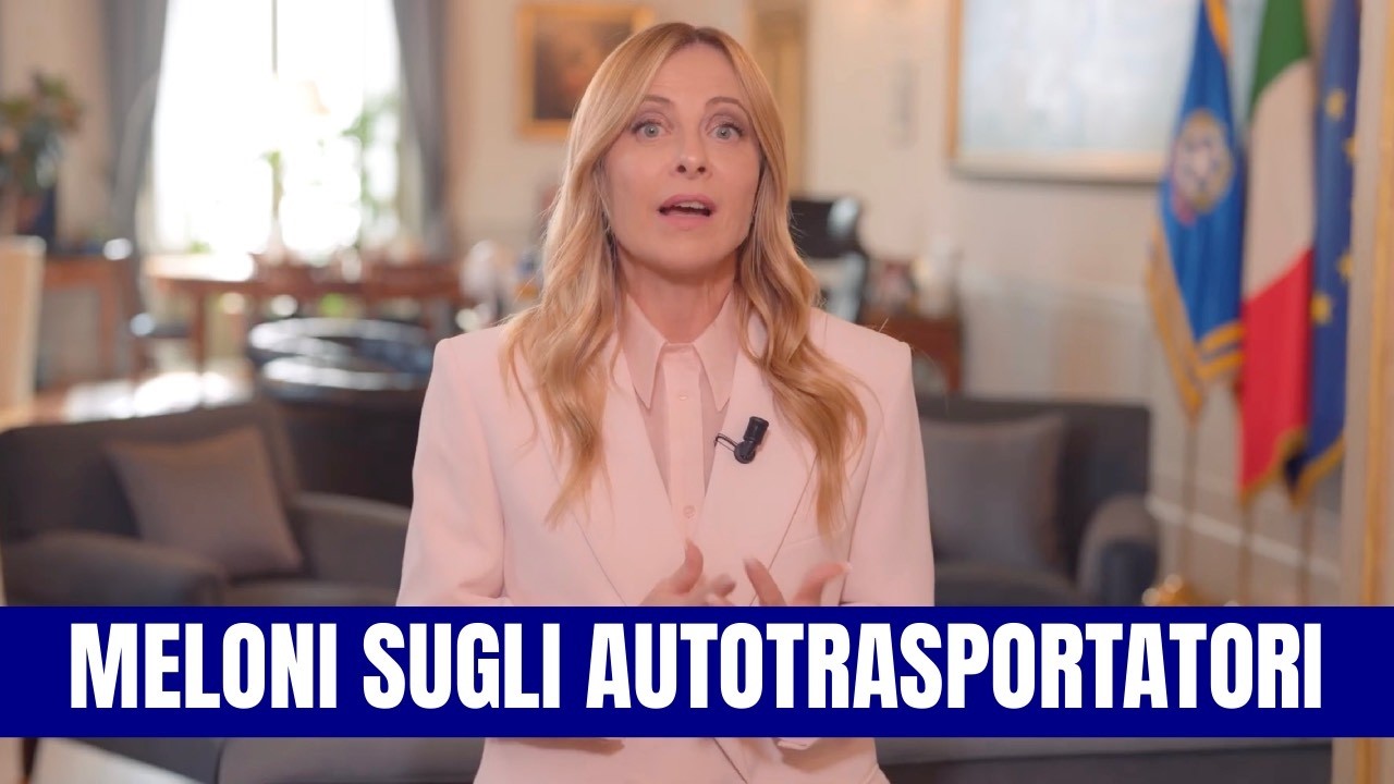 MELONI SUI BLOCCHI STRADALI: «QUESTA È INTIMIDAZIONE, USEREMO IL DECRETO SICUREZZA»