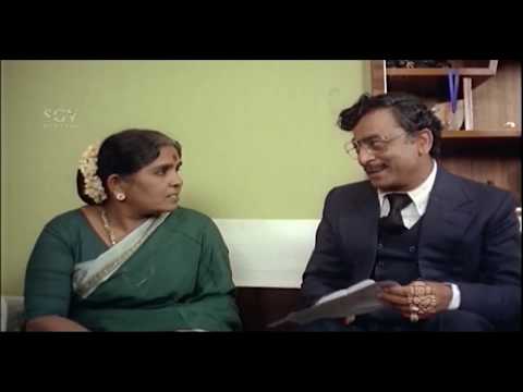 Puneeth Rajkumar teasing Dr.Rajkumar with Saritha | Ultimate Comedy Scenes in Kannada Movie