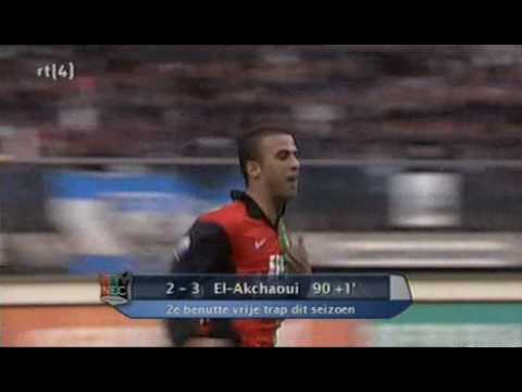 SC Heerenveen - NEC Nijmegen (Youssef El-Akchaoui 2-3) [24 februari 2008]