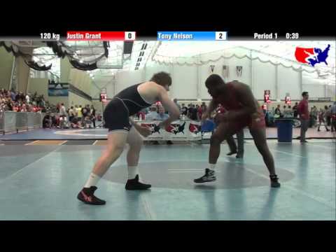 Justin Grant vs. Tony Nelson at 2013 ASICS University Nationals - FS