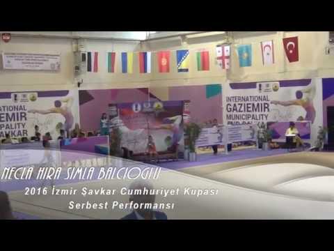 Necla Hira Simla BALCIOĞLU 2016 İzmir Şavkar Cumhuriyet Kupası Serbest Performansı