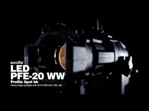 EUROLITE LED PFE-20 WW Profile Spot sw