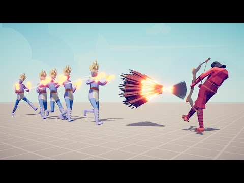 GOD FIREWORK ARCHER vs 5x EVERY UNIT - Totally Accurate Battle Simulator