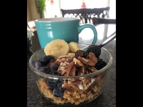 The Working Mom's Everyday Cuisine - Easy Oatmeal