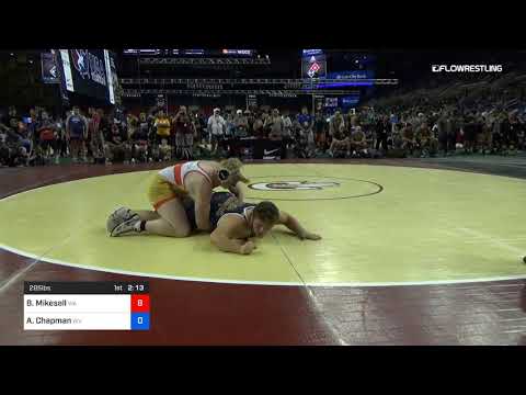 285 Lbs Rnd Of 64 Braxton Mikesell Washington Vs Austin Chapman West Virginia