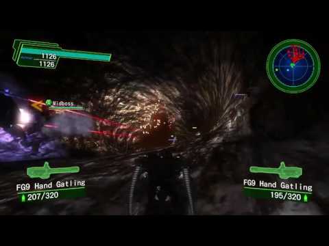 Earth Defense Force 4.1 Blind Hard Difficulty Let's Play Part 5 - Alien Queen