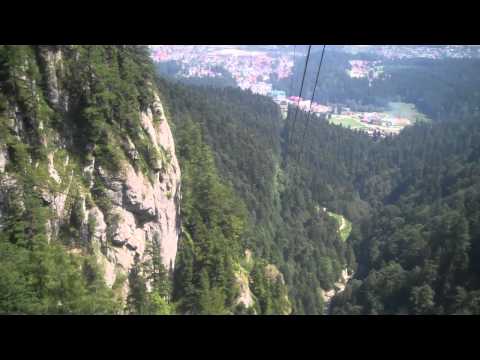 Coborare  telecabina de la Babele la Busteni 12 Aug 2010